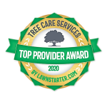 Tree Care Services Award Winner badge